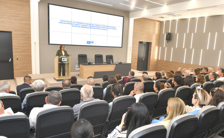Ali təhsil müəssisələrinə qəbul imtahanlarının nəticələrinin elmi-statistik təhlilinin müzakirələrinə başlanılıb