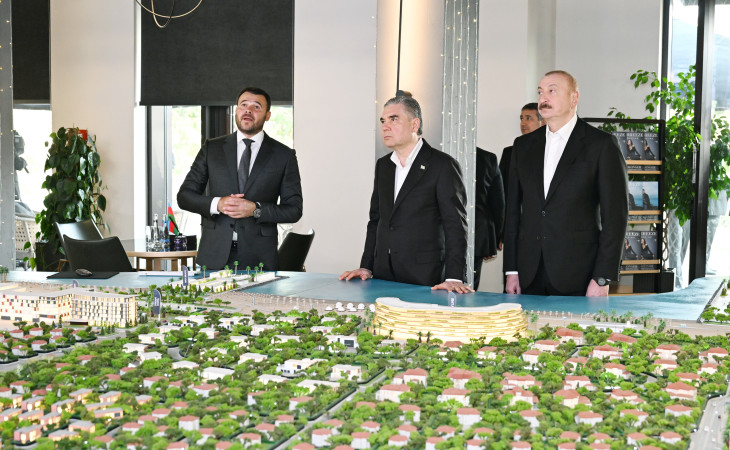 Azərbaycan Prezidenti və Türkmənistan Xalq Məsləhətinin sədri “Sea Breeze”də olublar 