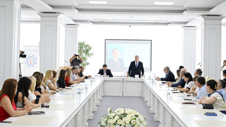 AMEA-da “Zəfər yolunun təməli” adlı lektoriya keçirilib