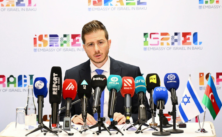 İsrail səfiri: Azərbaycan multikulturalizm modeli ilə haqlı olaraq qürur duyur