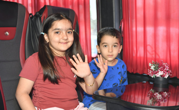Ağdamın Xıdırlı kəndinə növbəti köç karvanı yola salınıb