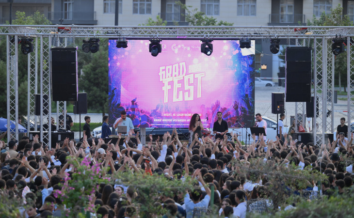 Məzun Gününə həsr olunmuş “GradFEST2025” festivalı başa çatıb