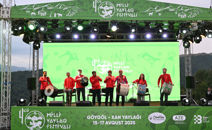Göygöldə IV Milli Yaylaq Festivalının açılış mərasimi olub