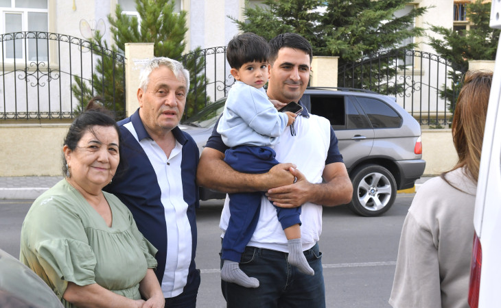 Ağdam rayonunun Xıdırlı kəndinə növbəti köç karvanı yola salınıb