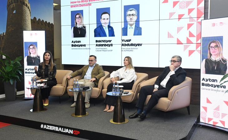Gənclərə həsr olunmuş panel müzakirə keçirilib