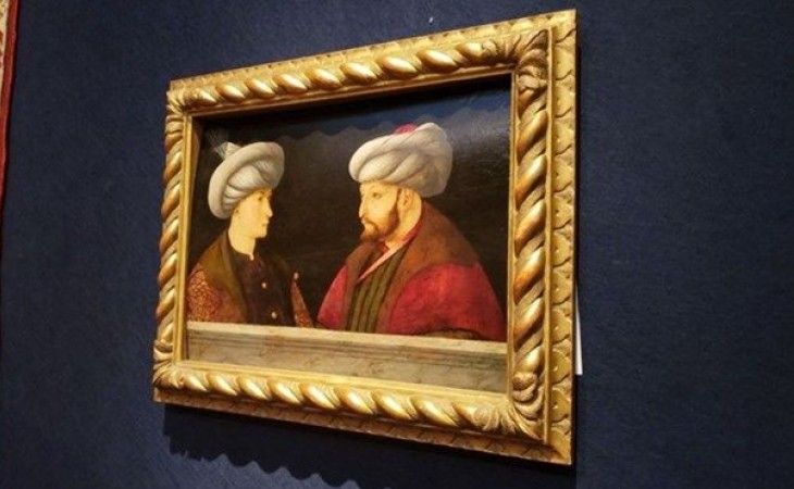 Fateh Sultan Mehmetin 540 il tarixi olan portreti İstanbula gətirilib