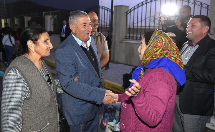 Kəlbəcər şəhərinə növbəti köç karvanı yola salınıb