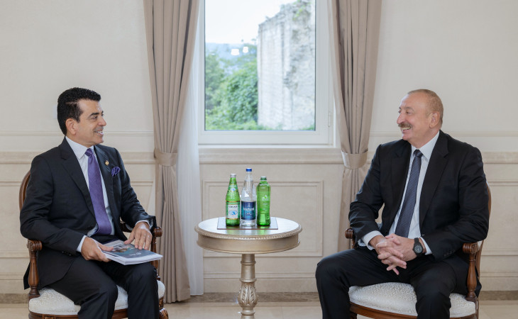 Prezident İlham Əliyev ICESCO-nun Baş direktorunu qəbul edib