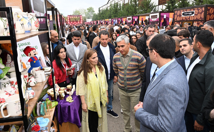Şamaxıda növbəti Üzüm və Şərab Festivalının açılışı olub