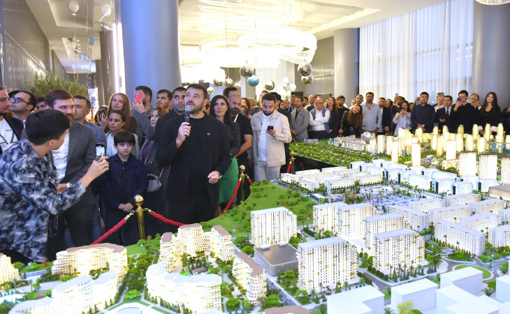 Sea Breeze-də yeni satış ofisi açıldı: Kompleksin birinci inkişaf fazasının unikal maketi təqdim edilib