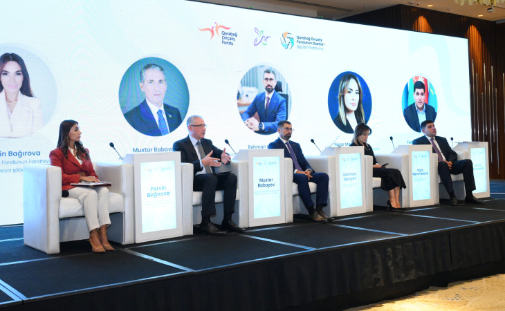 “Regional sülh, əməkdaşlıq və Qarabağın dirçəlişinə strateji baxış” mövzusunda forum keçirilib