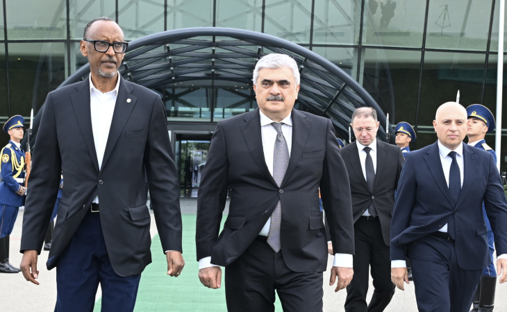 Ruanda Prezidentinin Azərbaycana səfəri başa çatıb