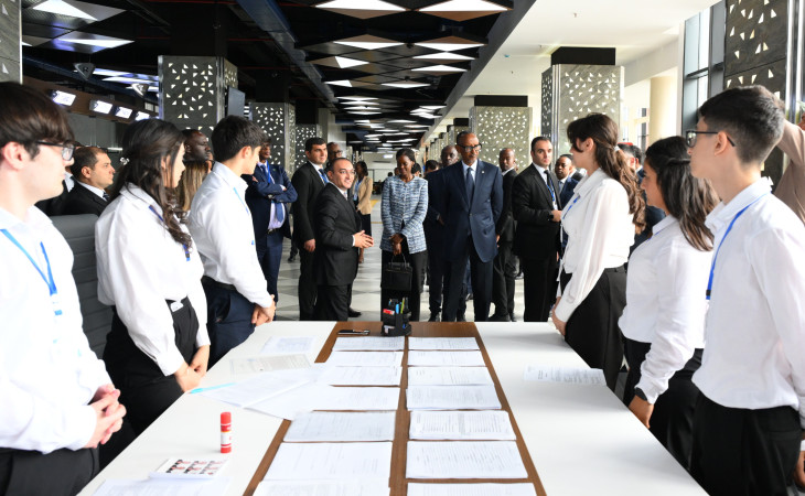 Ruanda Prezidenti “ASAN xidmət” mərkəzinin fəaliyyəti ilə tanış olub