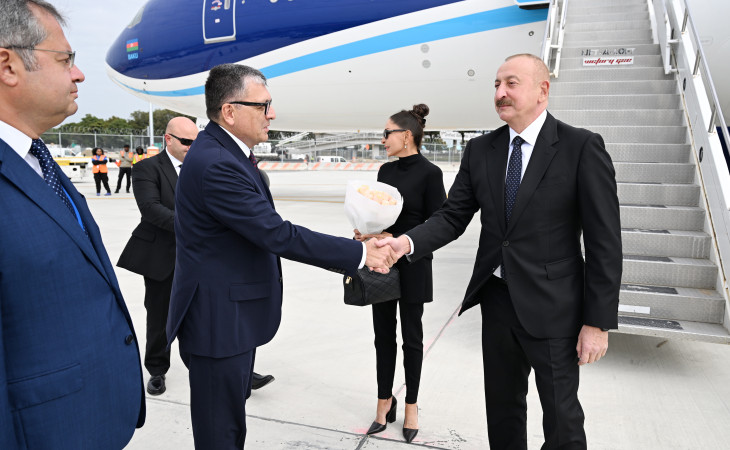 Prezident İlham Əliyev BMT Baş Assambleyasının 80-ci sessiyasında iştirak etmək üçün Nyu-Yorka səfərə gəlib