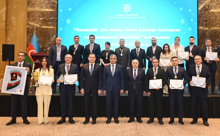 Dövlət qurumlarının əməkdaşları arasında intellektual bilik yarışı keçirilib