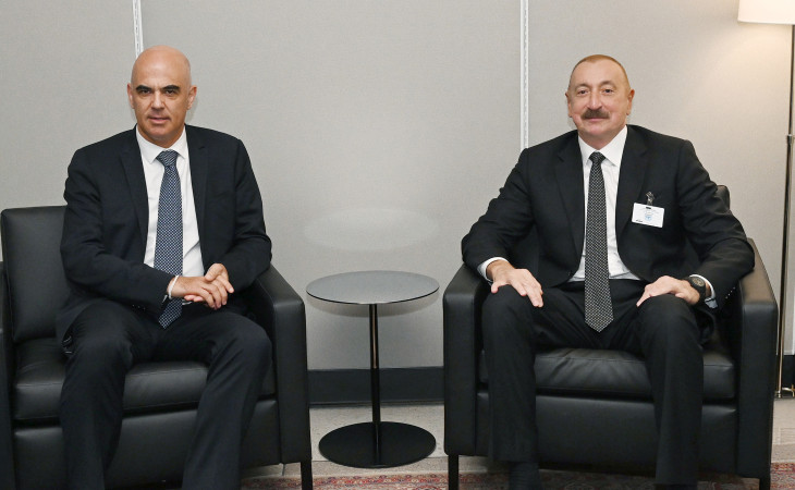 Prezident İlham Əliyev BMT-nin Nyu-Yorkdakı mənzil-qərargahında Avropa Şurasının Baş katibi ilə görüşüb