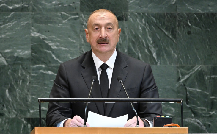 Prezident İlham Əliyev BMT Baş Assambleyasının 80-ci sessiyasında çıxış edib