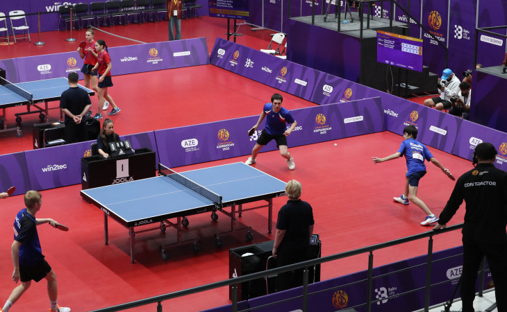 III MDB Oyunları: Azərbaycanın stolüstü tennisçiləri gümüş medal qazanıblar