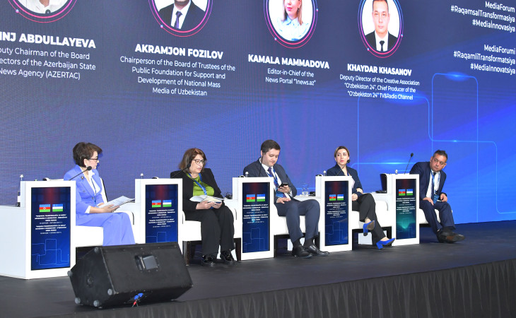 II Azərbaycan-Özbəkistan Media Forumu çərçivəsində rəqəmsal informasiya mühitində etik məsuliyyət mövzusu müzakirə olunub