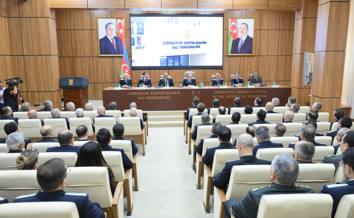 Prokurorluq orqanlarının yaradılmasının 107-ci ildönümü qeyd olunub