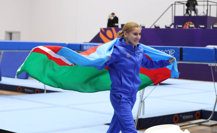 III MDB Oyunları: Azərbaycan gimnastı bürünc medal qazanıb