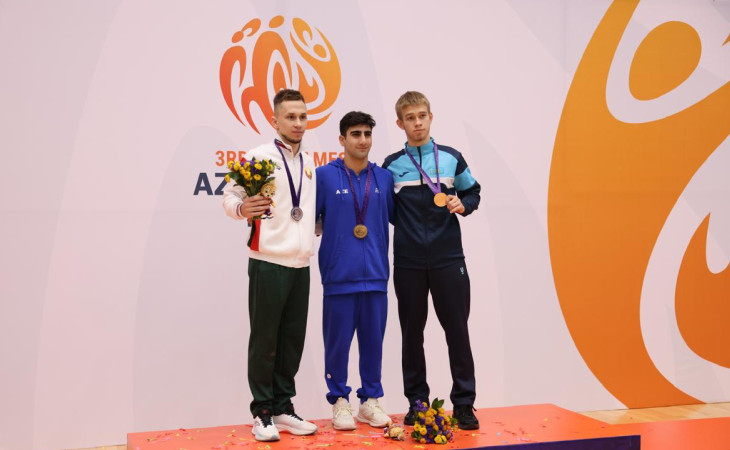 Azərbaycanın batut gimnastları III MDB Oyunlarını 6 medalla başa vurublar