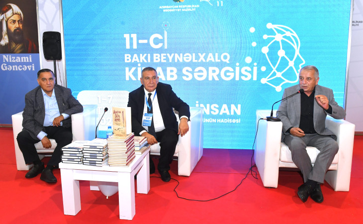 XI Bakı Beynəlxalq Kitab Sərgisi çərçivəsində “Əkinçidən 50 il sonra” kitabının təqdimatı olub