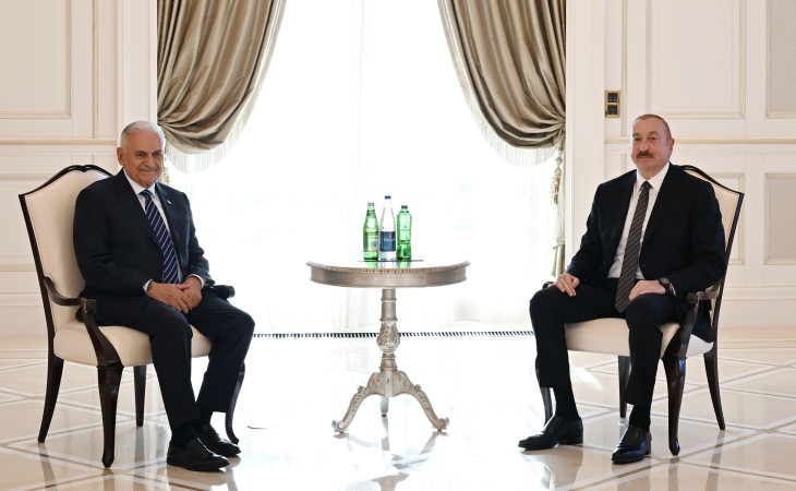 Prezident İlham Əliyev Qəbələdə Türk Dövlətləri Təşkilatının Ağsaqqallar Şurasının sədrini qəbul edib