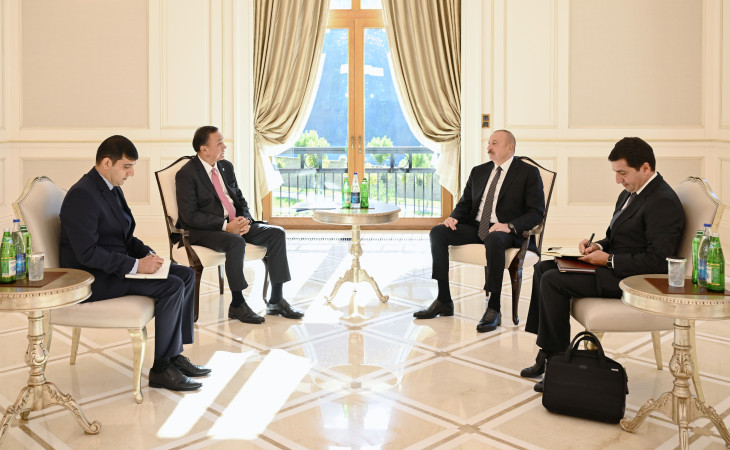 Prezident İlham Əliyev Qəbələdə Türk Dövlətləri Təşkilatının Baş katibini qəbul edib