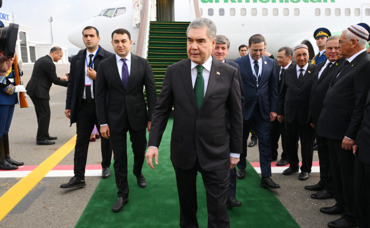 Türkmənistan Xalq Məsləhətinin Sədri Azərbaycana səfərə gəlib