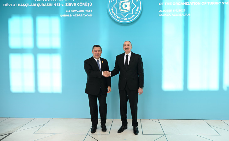 Prezident İlham Əliyev Qəbələdə TDT-nin Dövlət Başçıları Şurasının 12-ci Zirvə Görüşündə iştirak edən dövlət və hökumət başçılarını qarşılayıb