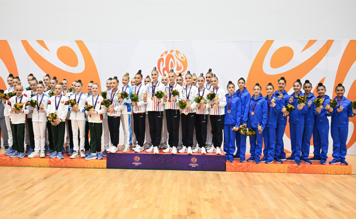 MDB Oyunları: Azərbaycanın bədii gimnastları komanda hesabında üçüncü olublar