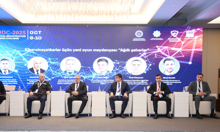 CIDC 2025: “Kibercinayətkarlar üçün yeni oyun meydançası: “Ağıllı şəhərlər” panel sessiyası keçirilib