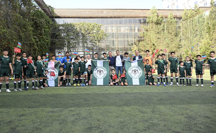 Bakıda “Konyaspor” Futbol Klubunun məktəbi fəaliyyətə başlayıb