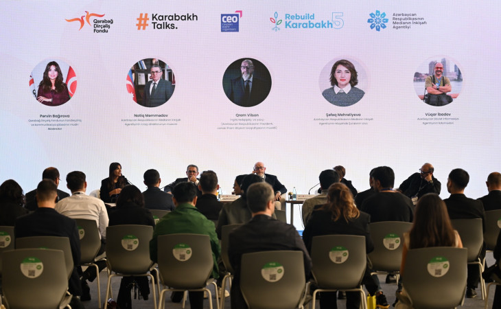 “Qarabağın dirçəlişi müasir kommunikasiya və hekayəçilik müstəvisində” mövzusunda panel görüş təşkil olunub