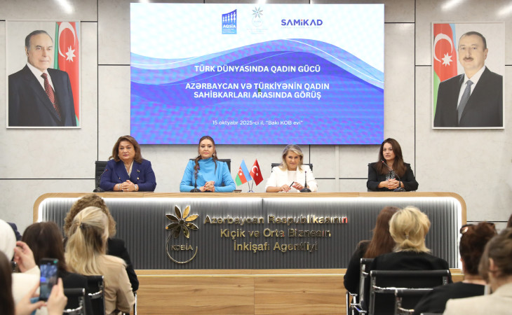 Azərbaycan və Türkiyənin qadın sahibkarlarının iştirakı ilə “Türk dünyasında qadın gücü” adlı tədbir keçirilib
