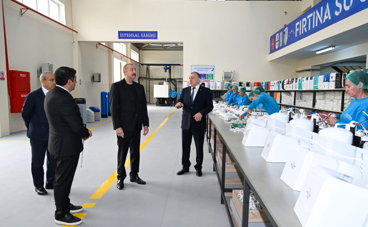 Sabirabadda su filtrlərinin istehsalı müəssisəsinin fəaliyyəti ilə tanışlıq