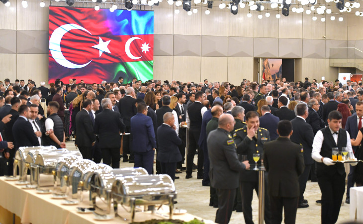 Bakıda Türkiyənin milli bayramı münasibətilə rəsmi qəbul təşkil edilib