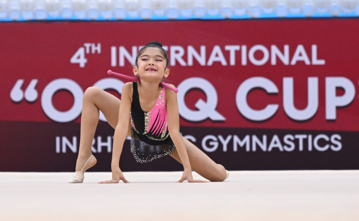 Bakıda bədii gimnastika üzrə beynəlxalq “Ocaq Cup” turniri start götürüb