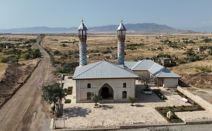 Ağdamın Qiyaslı kəndindəki tarixi məscid