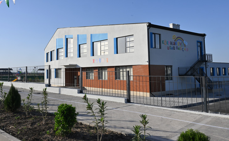 Ağdamın Kəngərli kəndində körpələr evi-uşaq bağçası