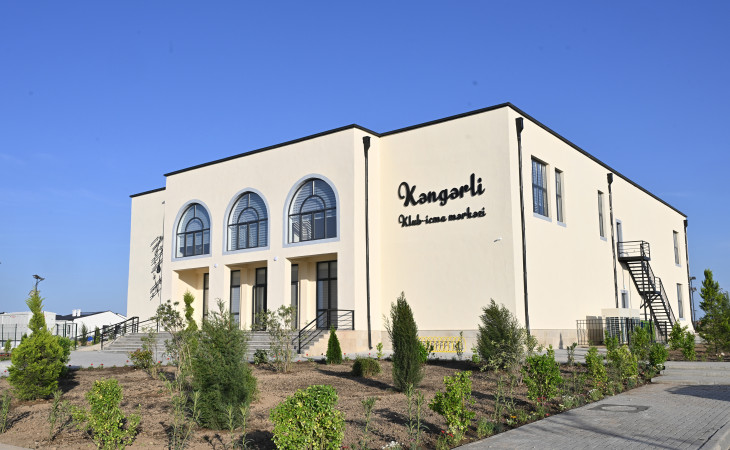 Ağdamın Kəngərli kəndində klub-icma mərkəzi
