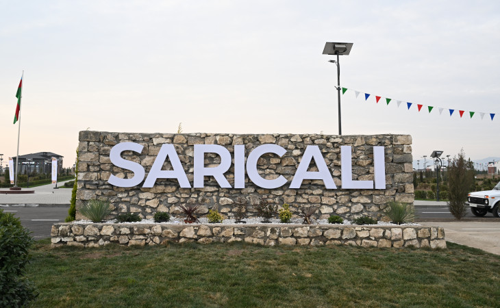 Ağdamın Sarıcalı kəndinin birinci mərhələsi