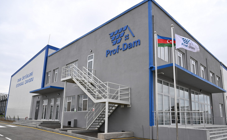 “Prof-Dam” (MMC) dam örtükləri istehsalı zavodu