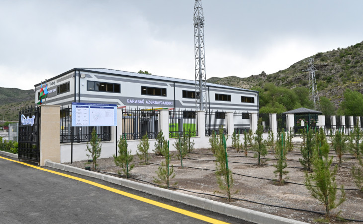Laçın rayonunda  “Zabux” Kiçik Su Elektrik stansiyası