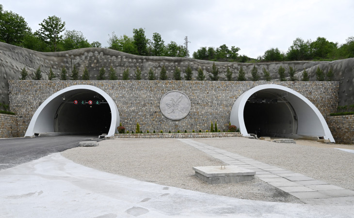 Əhmədbəyli-Füzuli-Şuşa avtomobil yolunda birinci tunel