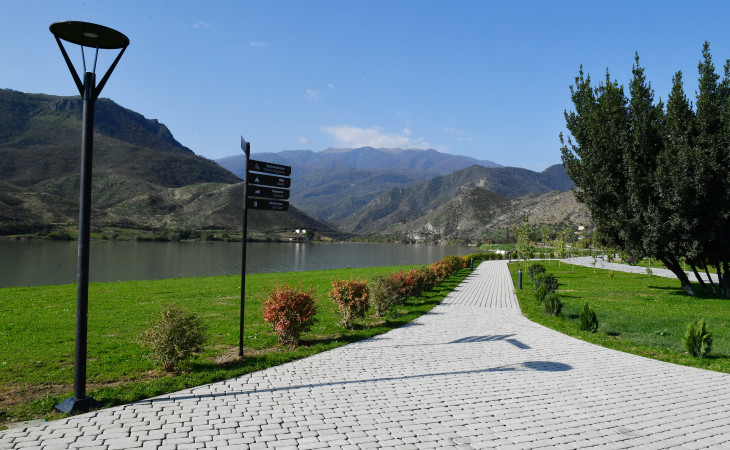 Tərtər rayonunun Suqovuşan qəsəbəsində istirahət parkı