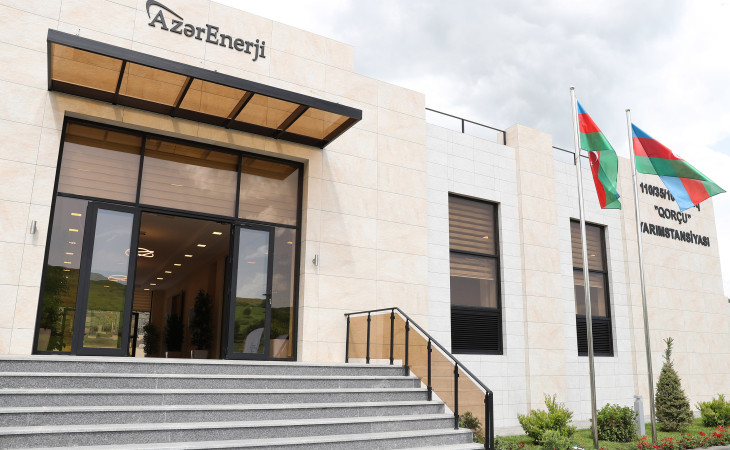 Laçın rayonunda “Qorçu” yarımstansiyası