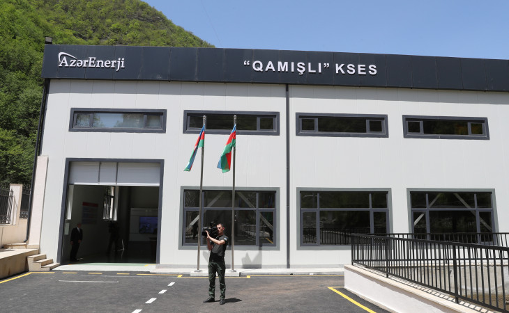  Kəlbəcər rayonunda “Qamışlı” Kiçik Su Elektrik Stansiyası
