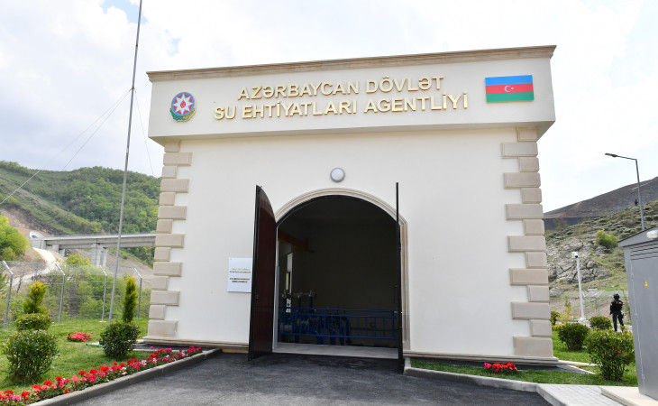  Daşaltı kəndində Zarıslıçay nasos stansiyası